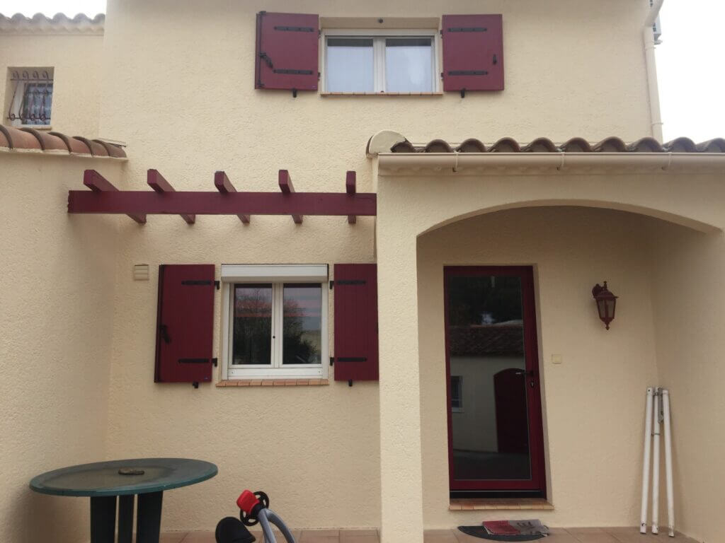 Chantier alu rouge
