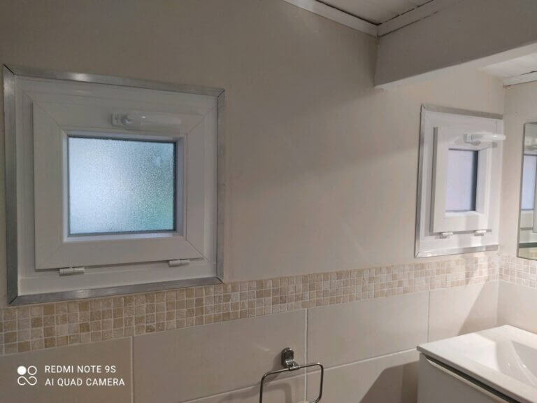 fenêtres en PVC avec croisillons