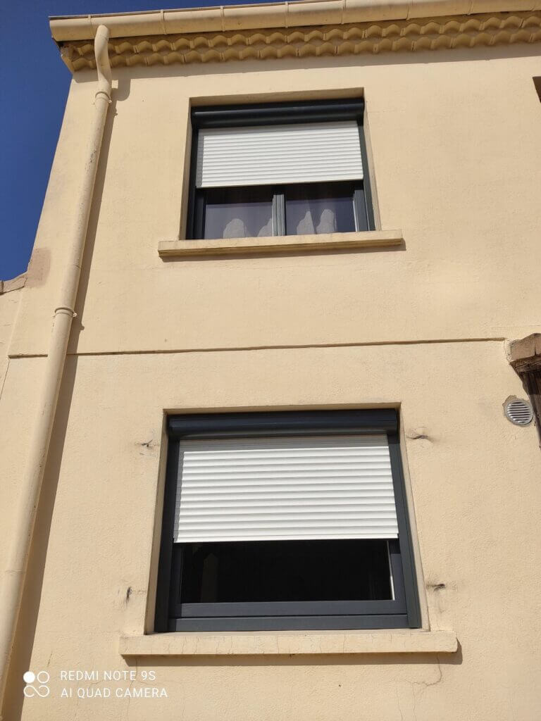 Rénovation maison complète en RAL 7016